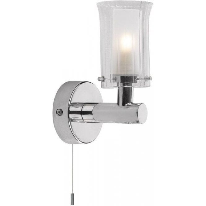 Dar Elba Surface Wall Light Polished Chrome
