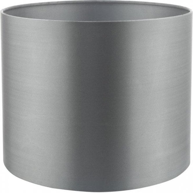 Dar Hilda 12cm Faux Silk Shade Grey