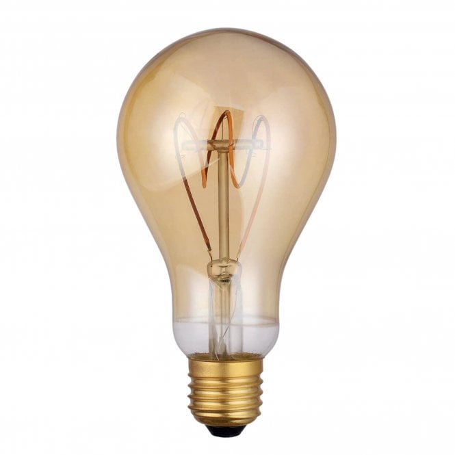 Dar LED Filament Bulb ES/E27 GLS 4W, Amber
