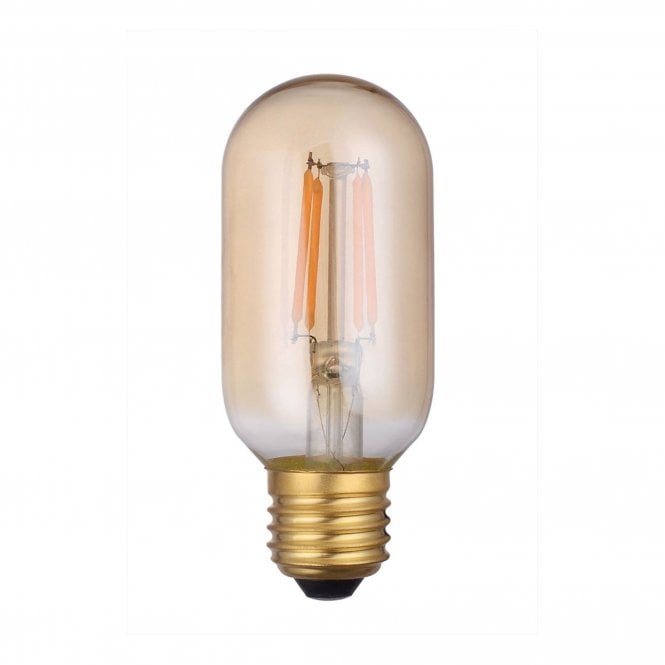 Dar LED Filament Bulb ES/E27 Valve GLS 4W, Amber