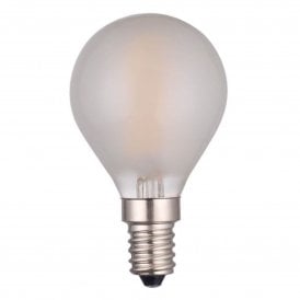 Dar LED Frosted Golf Ball Light Bulb SES/E14 4W 450LM