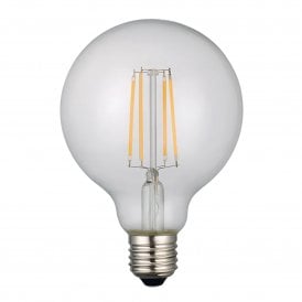 Dar LED Medium Globe Light Bulb ES/E27 6W 700LM