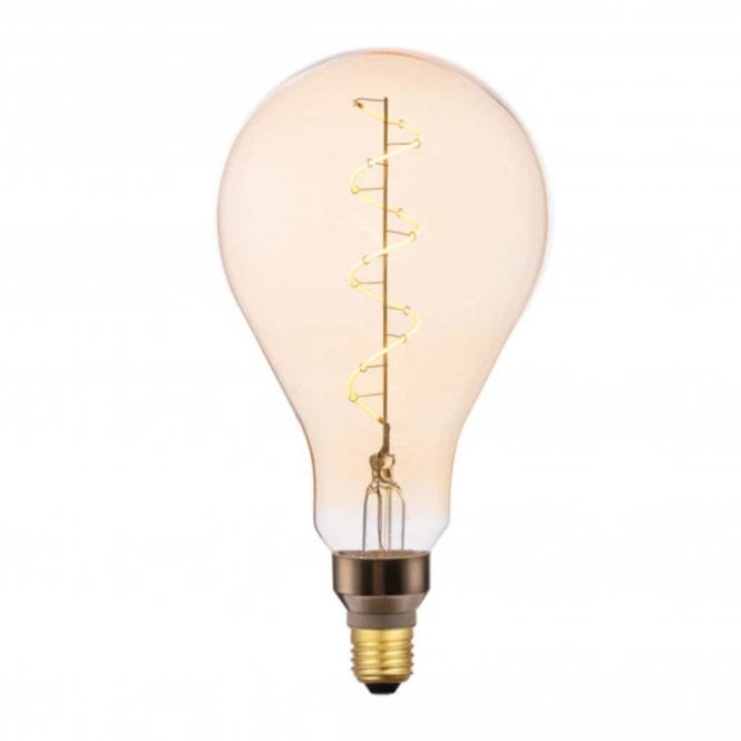 Dar LED Oversized Filament Bulb ES/E27 GLS 4W, Amber