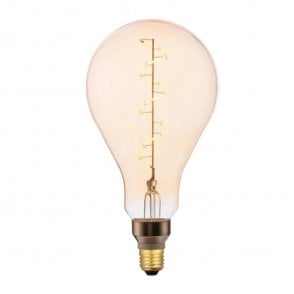 Dar LED Oversized Filament Bulb ES/E27 GLS 4W, Amber