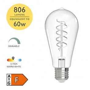 Dar LED Rustika GLS Bulb 8W