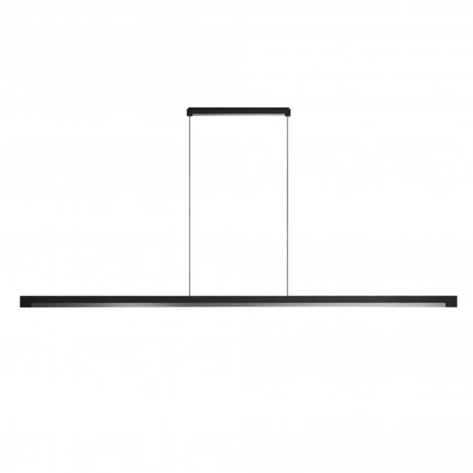 Edge Linear Carbon Black Pendant Light