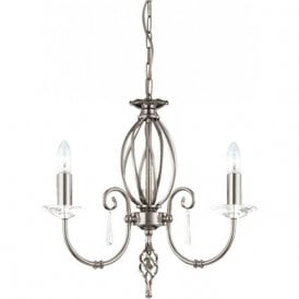 Elstead Aegean AG3 Chandelier Aged Brass