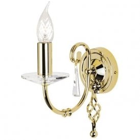 Elstead Aegean Wall Light Polished Brass