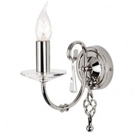 Elstead Aegean Wall Light Polished Nickel