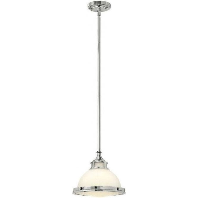 Elstead Amelia 1 Light Mini Pendant Chrome