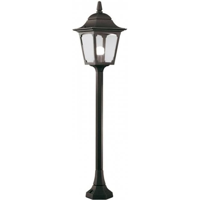 Elstead Chapel CP5 Pillar Lantern Black