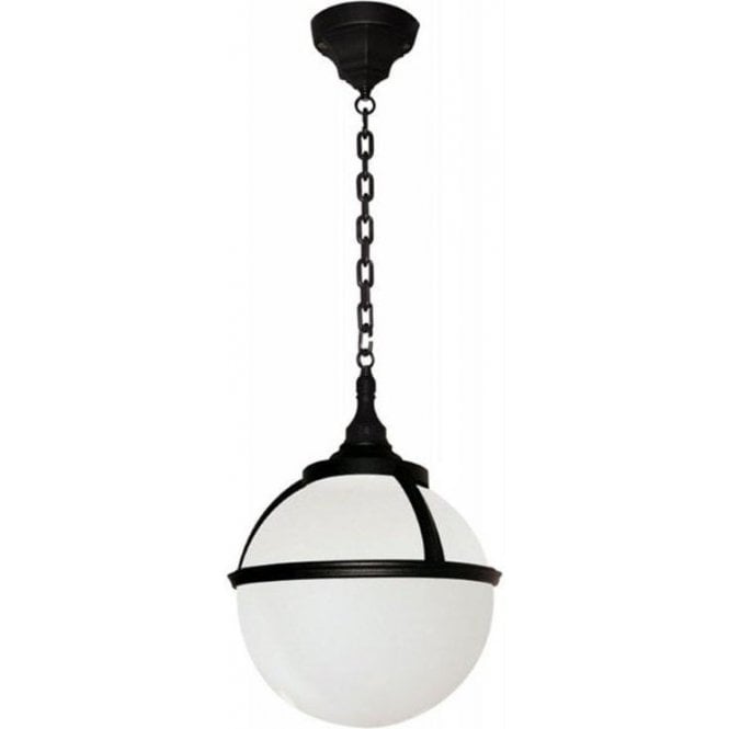 Elstead Glenbeigh Outdoor Pendant Ceiling Light Black