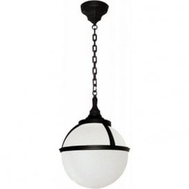 Elstead Glenbeigh Outdoor Pendant Ceiling Light Black
