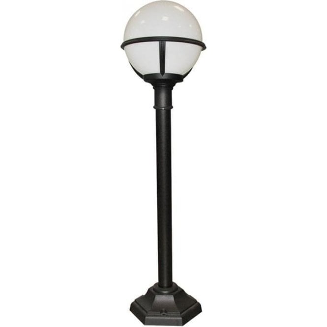 Elstead Glenbeigh  Outdoor Pillar Lantern Black
