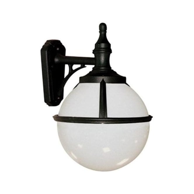 Elstead Glenbeigh Outdoor Wall Lantern Black