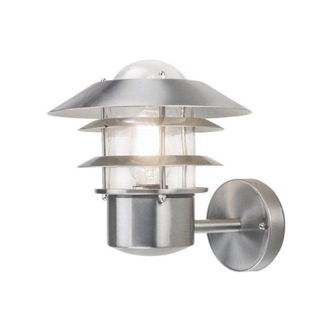 Elstead Helsinki Outdoor Wall Lantern Stainless Steel