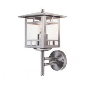 Elstead Kolne Outdoor Wall Lantern Stainless Steel