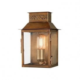 Elstead Lambeth Palace Outdoor Wall Lantern Brass