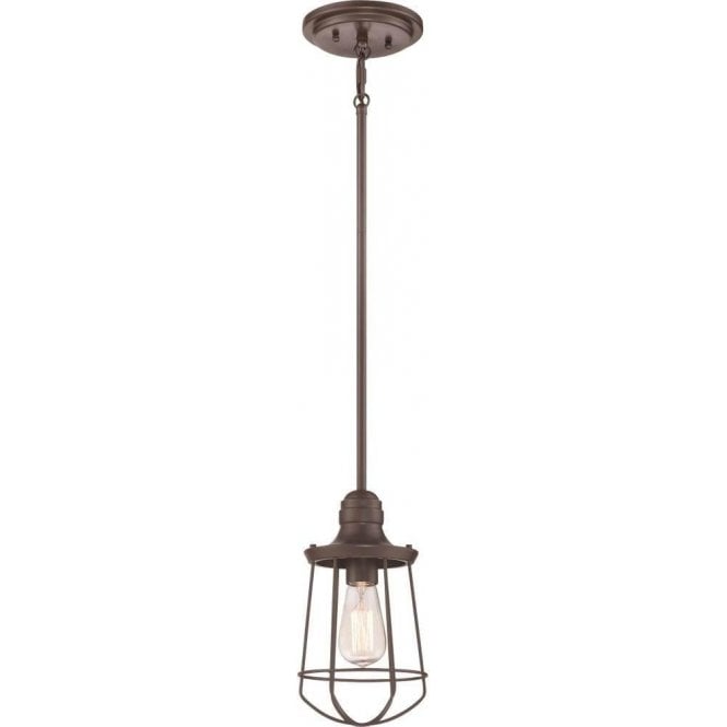 Elstead Marine 1 Light Mini Pendant Bronze