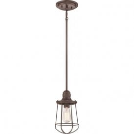 Elstead Marine 1 Light Mini Pendant Bronze