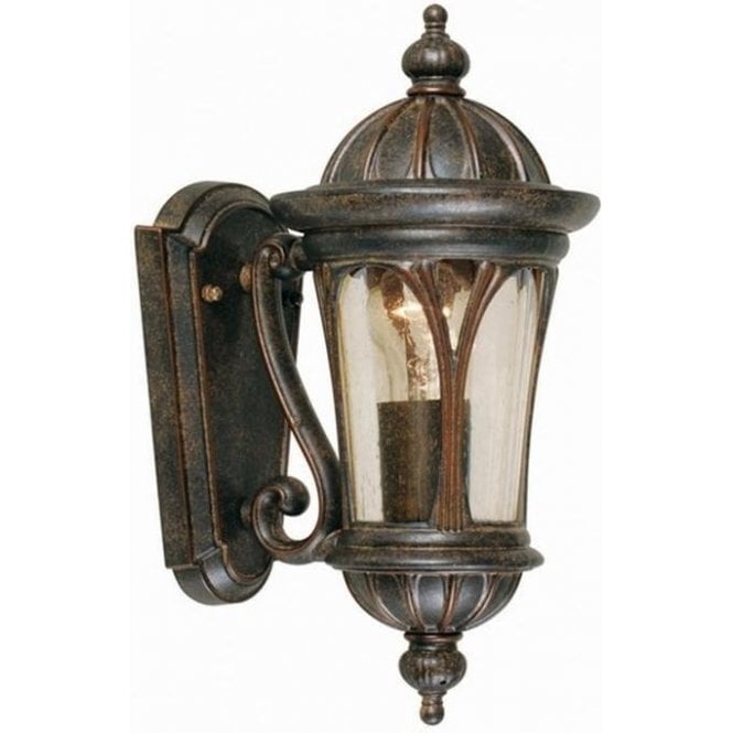 Elstead New England Outdoor Wall Lantern Bronze