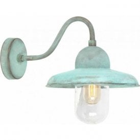 Elstead Somerton-V Outdoor Wall Light Verdigris