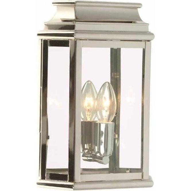 Elstead St Martins Wall Lantern Polished Nickel
