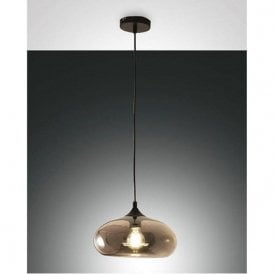 Fabas Luce Ela Pendant Ceiling Light Grey