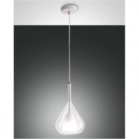 Fabas Luce Lila Pendant Ceiling Single Light Glass