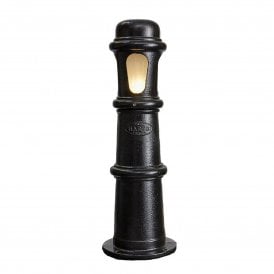 Harte Outdoor Lighting Cast Iron Bollard Light Black 750mm