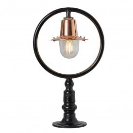 Harte Outdoor Lighting Copper Railway Style Pier Light 590mm