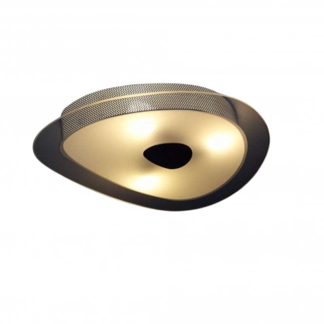 Ideal Lux Gecko pl2 Flush Ceiling Light, White