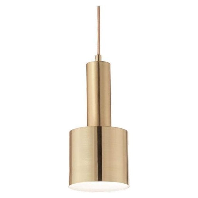 Ideal Lux Holly SP1 Pendant Satin Brass