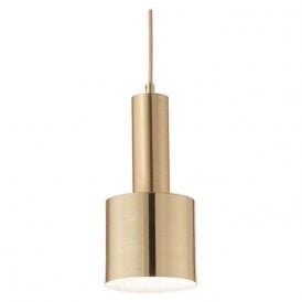 Ideal Lux Holly SP1 Pendant Satin Brass