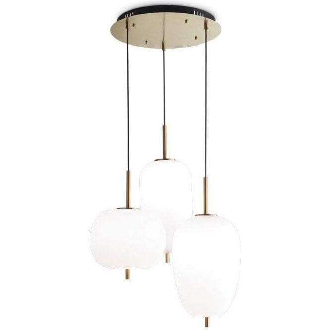Ideal Lux Humble SP3 Pendant White