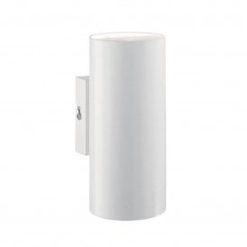 Ideal Lux Look ap2 Wall Light, White