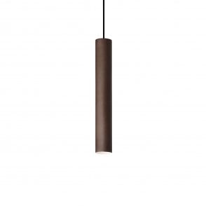 Ideal Lux Look sp1 d06 Pendant Light, Coffee