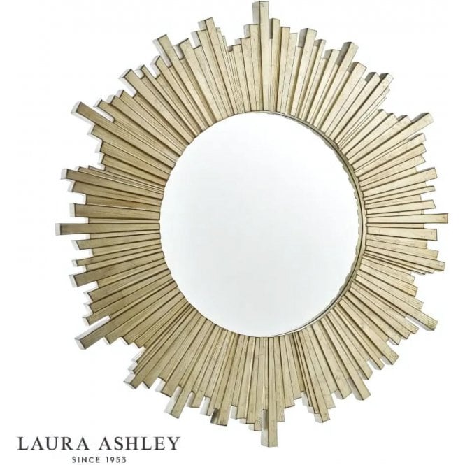  Lovell Round Mirror Champagne