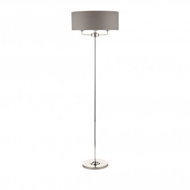  Sorrento 3 Light Floor Lamp Polished Nickel