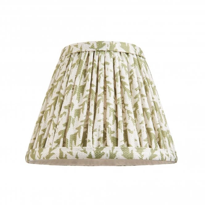 Leaf 16cm Tapered Fabric Shade, Herb Garden