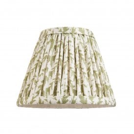 Leaf 16cm Tapered Fabric Shade, Herb Garden