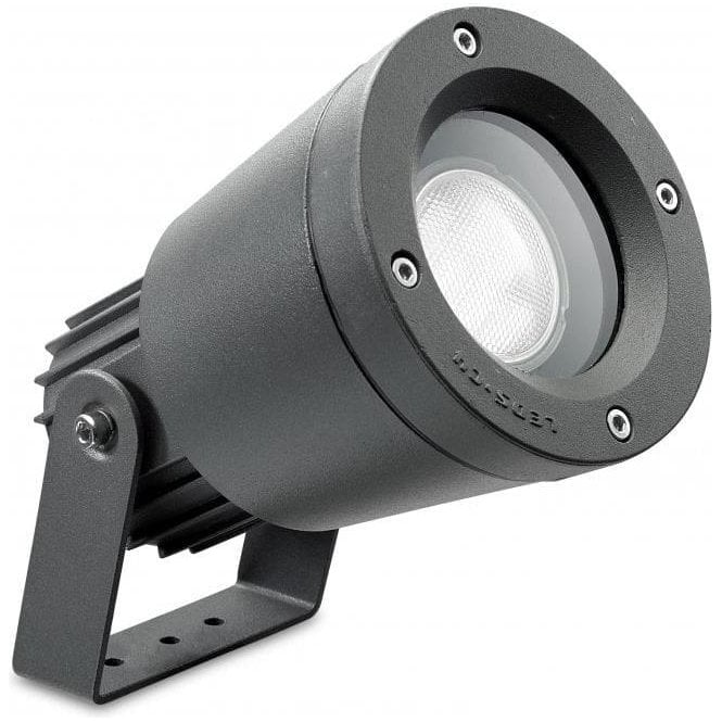 Leds C4 Hubble 05-9416-Z5-37 Urban Grey Transparent Glass Spike Wall Light