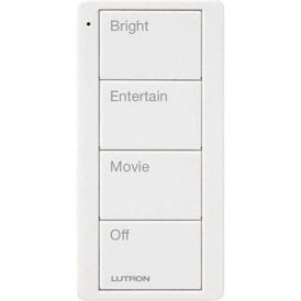 Lutron Pico 4 Button Scene Keypad White