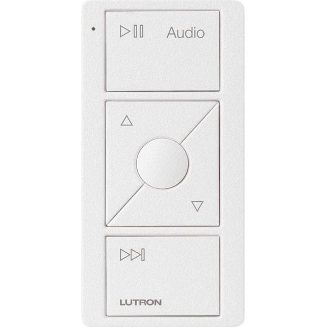 Lutron Pico Audio Remote 3 Button Keypad White