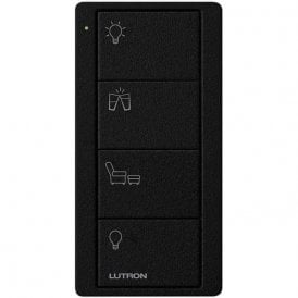 Lutron Pico Scene 4 Button Any Room Keypad Black