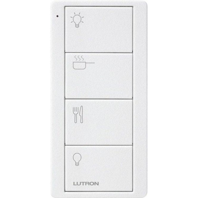 Lutron Pico Scene 4 Button Kitchen Keypad White