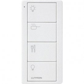 Lutron Pico Scene 4 Button Kitchen Keypad White