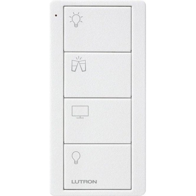 Lutron Pico Scene 4 Button Living Room Keypad White
