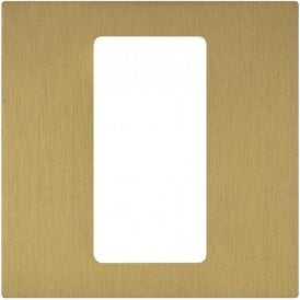 Lutron Pico Wall Faceplate 1 Gang Wireless Single Opening Satin Brass
