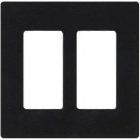 Lutron Pico Wall  Faceplate 2 Gang Wireless Dual Opening Black